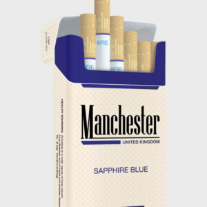 Manchester United Kingdom Sapphire Blue Cigarettes - 1 Carton (10 Packs) [SKU SS-232]