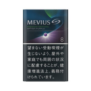 MEVIUS Premium Menthol Option Purple 8 - 1 Carton (10 Packs) [SKU SS-339]