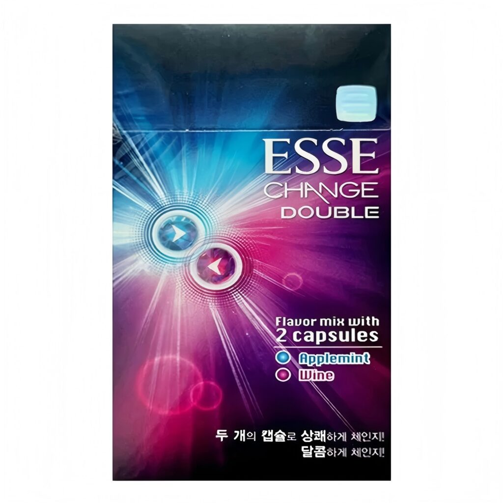 ESSE Change Double Applemint Wine - 1 Carton (10 Packs) [SKU SS-277]
